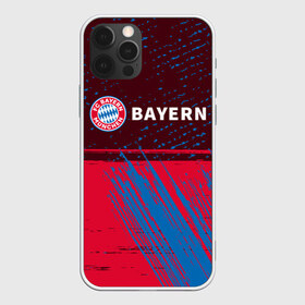 Чехол для iPhone 12 Pro Max с принтом FC BAYERN БАВАРИЯ в Кировске, Силикон |  | bayern | club | fc | footbal | logo | бавария | знак | клуб | лого | логотип | логотипы | символ | символы | форма | футбол | футбольная | футбольный