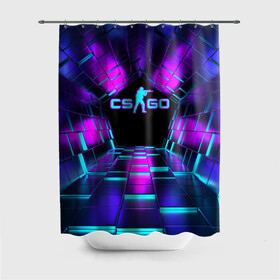 Штора 3D для ванной с принтом CS GO Neon Cubes в Кировске, 100% полиэстер | плотность материала — 100 г/м2. Стандартный размер — 146 см х 180 см. По верхнему краю — пластиковые люверсы для креплений. В комплекте 10 пластиковых колец | beast | counter strike | cs | cs go | csgo | cubes | game | howl | hyper | hyperbeast | logo cs go | neon | аркада | вой | гипер бест | го | игра | компьютерная игра | контр страйк | контра | кс | кс гов | кубы | логотип кс го | неон | оружие 