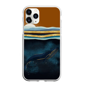Чехол для iPhone 11 Pro Max матовый с принтом Кит в Кировске, Силикон |  | Тематика изображения на принте: земля | кашалот | луна | медузы | море | морские | океан