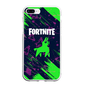 Чехол для iPhone 7Plus/8 Plus матовый с принтом FORTNITE LAMA в Кировске, Силикон | Область печати: задняя сторона чехла, без боковых панелей | Тематика изображения на принте: archetype | fortnite | fortnite 2 | fortnite x | ikonik | lama | marshmello | raven | архетип | ворон | иконик | лама | маршмелло | фортнайт | фортнайт 2 | фортнайт глава 2