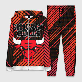 Женский костюм 3D с принтом Chicago Bulls в Кировске,  |  | basketball | bull | bulls | chicago | chicago bulls | jordan | michael | michael jordan | nike jordan | paris saint germain | psg | баскет | баскетбол | баскетбольная | буллс | булс | джордан | джорданы | жордан | майкл | найк | псж | спорт | спортивная |