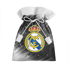 Подарочный 3D мешок с принтом REAL MADRID / РЕАЛ МАДРИД в Кировске, 100% полиэстер | Размер: 29*39 см | football | logo | madrid | real | realmadrid | sport | клуб | лого | логотип | логотипы | мадрид | реал | реалмадрид | символ | символы | спорт | форма | футбол | футбольная