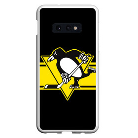 Чехол для Samsung S10E с принтом Pittsburgh Penguins Cl в Кировске, Силикон | Область печати: задняя сторона чехла, без боковых панелей | Тематика изображения на принте: hockey | nhl | penguins | pittsburg | pittsburgh | pittsburgh penguins | usa | нхл | пингвинз | питтсбург | питтсбург пингвинз | спорт | сша | хоккей | шайба