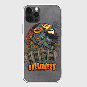 Чехол для iPhone 12 Pro Max с принтом Hall-Ween в Кировске, Силикон |  | Тематика изображения на принте: art | арт | графика | ужасы | хэллоуин