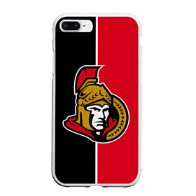 Чехол для iPhone 7Plus/8 Plus матовый с принтом Ottawa Senators в Кировске, Силикон | Область печати: задняя сторона чехла, без боковых панелей | Тематика изображения на принте: hockey | nhl | ottawa | ottawa senators | senators | usa | нхл | оттава | оттава сенаторз | сенаторз | спорт | сша | хоккей | шайба