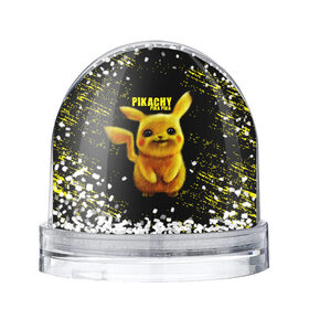 Снежный шар с принтом Pikachu Pika Pika в Кировске, Пластик | Изображение внутри шара печатается на глянцевой фотобумаге с двух сторон | pika | pikachu | аниме | детская | детям | игры | молния | мышка | мышь | пика | пикачу | покемон | покемоны