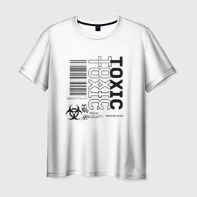 Мужская футболка 3D с принтом Toxic World в Кировске, 100% полиэфир | прямой крой, круглый вырез горловины, длина до линии бедер | Тематика изображения на принте: 2020 | aesthetic | japan | tokyo | toxic | токио | токсик | эстетика | япония