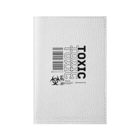 Обложка для паспорта матовая кожа с принтом Toxic World в Кировске, натуральная матовая кожа | размер 19,3 х 13,7 см; прозрачные пластиковые крепления | Тематика изображения на принте: 2020 | aesthetic | japan | tokyo | toxic | токио | токсик | эстетика | япония