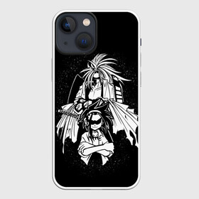 Чехол для iPhone 13 mini с принтом Йо Асакура и Амидамару в Кировске,  |  | amidamaru | anime | asackura | bason | hao | king | shaman | yo | zik | амидамару | аниме | асакура | басон | дух | духи | зик | йо | кинг | король | морти | рэн | рю | тао | хао | шаман | шаманов