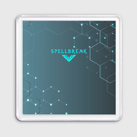 Магнит 55*55 с принтом Spellbreak Hex в Кировске, Пластик | Размер: 65*65 мм; Размер печати: 55*55 мм | Тематика изображения на принте: battle royal | fantasy | game | game spellbreak | hex | logo spellbreak | rpg | spellbreak | боевая магия | боевой маг | игра | игра spellbreak | королевская битва | логотип | логотип spellbreak | магические перчатки | персонажи spellbreak | р