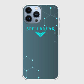 Чехол для iPhone 13 Pro Max с принтом Spellbreak Hex в Кировске,  |  | Тематика изображения на принте: battle royal | fantasy | game | game spellbreak | hex | logo spellbreak | rpg | spellbreak | боевая магия | боевой маг | игра | игра spellbreak | королевская битва | логотип | логотип spellbreak | магические перчатки | персонажи spellbreak | р