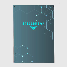 Постер с принтом Spellbreak Hex в Кировске, 100% бумага
 | бумага, плотность 150 мг. Матовая, но за счет высокого коэффициента гладкости имеет небольшой блеск и дает на свету блики, но в отличии от глянцевой бумаги не покрыта лаком | Тематика изображения на принте: battle royal | fantasy | game | game spellbreak | hex | logo spellbreak | rpg | spellbreak | боевая магия | боевой маг | игра | игра spellbreak | королевская битва | логотип | логотип spellbreak | магические перчатки | персонажи spellbreak | р