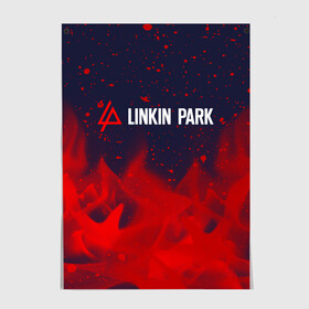 Постер с принтом LINKIN PARK / ЛИНКИН ПАРК в Кировске, 100% бумага
 | бумага, плотность 150 мг. Матовая, но за счет высокого коэффициента гладкости имеет небольшой блеск и дает на свету блики, но в отличии от глянцевой бумаги не покрыта лаком | linkin | linkinpark | logo | lp | music | park | rock | линкин | линкинпарк | лого | логотип | логотипы | лп | музыка | парк | рок | символ