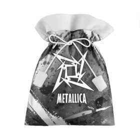 Подарочный 3D мешок с принтом METALLICA / МЕТАЛЛИКА в Кировске, 100% полиэстер | Размер: 29*39 см | 