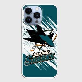 Чехол для iPhone 13 Pro с принтом Сан Хосе Шаркс в Кировске,  |  | hockey | nhl | san jose | san jose sharks | sharks | usa | нхл | сан хосе | сан хосе шаркс | спорт | сша | хоккей | шайба | шаркс