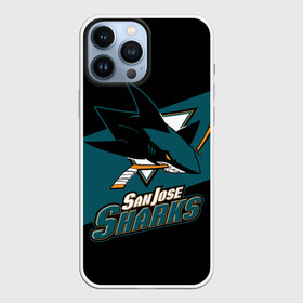 Чехол для iPhone 13 Pro Max с принтом Сан Хосе Шаркс в Кировске,  |  | hockey | nhl | san jose | san jose sharks | sharks | usa | нхл | сан хосе | сан хосе шаркс | спорт | сша | хоккей | шайба | шаркс