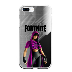 Чехол для iPhone 7Plus/8 Plus матовый с принтом FORTNITE ФОРТНАЙТ 2021 в Кировске, Силикон | Область печати: задняя сторона чехла, без боковых панелей | Тематика изображения на принте: 2019 | battle royale | chapter 2 | epic games | fortnite | game | season x | zombie | зомби | фортнайт