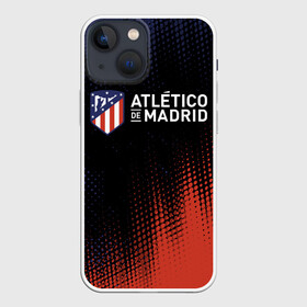 Чехол для iPhone 13 mini с принтом ATLETICO MADRID   Атлетико в Кировске,  |  | atletico | club | footbal | logo | madrid | атлетико | знак | клуб | логотип | логотипы | мадрид | символ | символы | форма | футбол | футбольная | футбольный