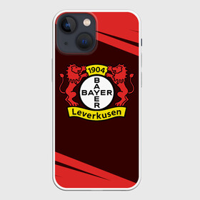Чехол для iPhone 13 mini с принтом BAYER   Байер в Кировске,  |  | bayer | club | footbal | logo | байер | знак | клуб | логотип | логотипы | символ | символы | форма | футбол | футбольная | футбольный