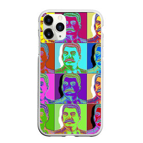 Чехол для iPhone 11 Pro Max матовый с принтом Stalin pop-art в Кировске, Силикон |  | Тематика изображения на принте: chief | color | eyes | moustache | pop art | stalin | view | взгляд | вождь | глаза | поп  арт | сталин | усы | цвет
