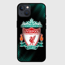 Чехол для iPhone 13 с принтом LIVERPOOL   Ливерпуль в Кировске,  |  | club | footbal | liverpool | logo | знак | клуб | ливерпуль | логотип | логотипы | символ | символы | форма | футбол | футбольная | футбольный