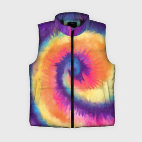 Женский жилет утепленный 3D с принтом TIE DYE MULTICOLOR в Кировске,  |  | Тематика изображения на принте: dye | multicolor | tie | trend | акварель | брызги | градиент | дай | колор | краски | красочная | мульти | потёки | пятна | радуга | радужная | тай | тайдай | текстура | тренд | хиппи