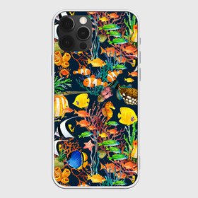 Чехол для iPhone 12 Pro Max с принтом Морской мир в Кировске, Силикон |  | Тематика изображения на принте: абстракция | аквариум | вода | водный мир | линия | море | нейтральная | океан | рыба | рыбки | рыбы | текстуры | узоры