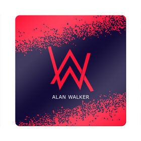 Магнит виниловый Квадрат с принтом ALAN WALKER / АЛАН УОКЕР в Кировске, полимерный материал с магнитным слоем | размер 9*9 см, закругленные углы | alan | faded | house | logo | music | walker | алан | вокер | волкер | диджей | лого | логотип | логотипы | музыка | музыкант | символ | символы | танцеальная | уокер | хаус | электронная
