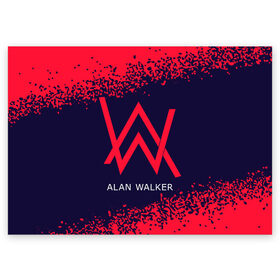 Поздравительная открытка с принтом ALAN WALKER / АЛАН УОКЕР в Кировске, 100% бумага | плотность бумаги 280 г/м2, матовая, на обратной стороне линовка и место для марки
 | alan | faded | house | logo | music | walker | алан | вокер | волкер | диджей | лого | логотип | логотипы | музыка | музыкант | символ | символы | танцеальная | уокер | хаус | электронная