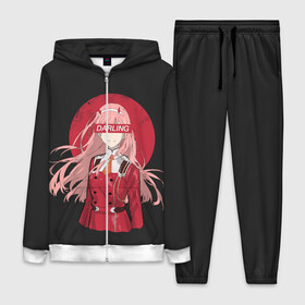 Женский костюм 3D с принтом Darling Zero Two Black в Кировске,  |  | 002 | ahegao | anime | darling | franx | franxx | girl | girls | in | senpai | the | two | waifu | zero | zerotwo | аниме | ахегао | вайфу | девушка | семпай | сенпай | тян