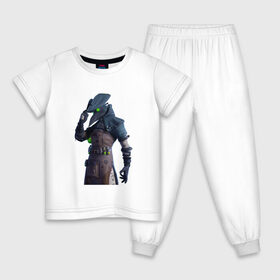 Детская пижама хлопок с принтом The plague doctor в Кировске, 100% хлопок |  брюки и футболка прямого кроя, без карманов, на брюках мягкая резинка на поясе и по низу штанин
 | 