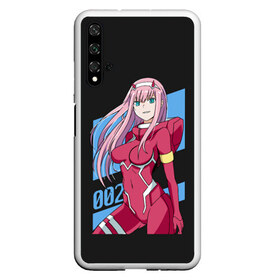 Чехол для Honor 20 с принтом ZeroTwo (Darling in the Franx) в Кировске, Силикон | Область печати: задняя сторона чехла, без боковых панелей | 002 | 02 | ahegao | anime | darling | franx | franxx | girl | girls | in | senpai | the | two | waifu | zero | zerotwo | аниме | ахегао | вайфу | девушка | семпай | сенпай | тян