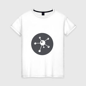 Женская футболка хлопок с принтом The virus 19-00 в Кировске, 100% хлопок | прямой крой, круглый вырез горловины, длина до линии бедер, слегка спущенное плечо | covid 19 | doctor | вакцина | коронавирус | сидим дома