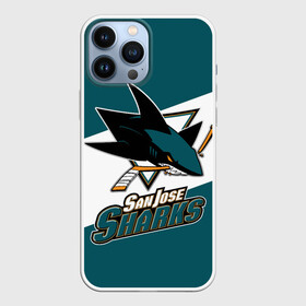 Чехол для iPhone 13 Pro Max с принтом Сан Хосе Шаркс в Кировске,  |  | hockey | nhl | san jose | san jose sharks | sharks | usa | нхл | сан хосе | сан хосе шаркс | спорт | сша | хоккей | шайба | шаркс