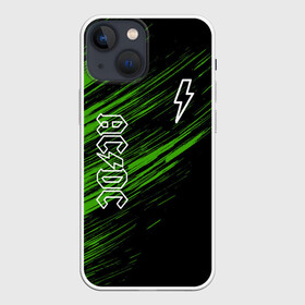 Чехол для iPhone 13 mini с принтом AC DC в Кировске,  |  | ac dc | acdc | music | rock | ас дс | асдс | группа | музыка | рок.