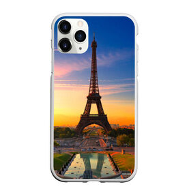 Чехол для iPhone 11 Pro Max матовый с принтом Эйфелева башня в Кировске, Силикон |  | paris | башня | париж | франция | эйфелева башня