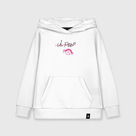 Детская толстовка хлопок с принтом LIL PEEP (front & back) в Кировске, 100% хлопок | Круглый горловой вырез, эластичные манжеты, пояс, капюшен | lil peep | lil peep art | logo lil peep | love | rap | альбомы | лил пип | лове | лого | логтип | любовь | музыка | музыкант | паук | певец | рэп | рэпер | скорпион