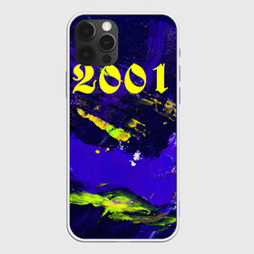 Чехол для iPhone 12 Pro Max с принтом 2001 в Кировске, Силикон |  | 2001 | bright | canvas | dark | number 2001 | numbers | paint | print of numbers | stains | краска | принт цифр | пятна | разводы | темный | холст | цифры | число 2001 | яркие