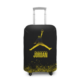Чехол для чемодана 3D с принтом Jordan в Кировске, 86% полиэфир, 14% спандекс | двустороннее нанесение принта, прорези для ручек и колес | air | jordan | michael | nba | баскетбол | баскетболист | джордан | джордан айр | игра | майкл | майкл джордан | мяч | спорт