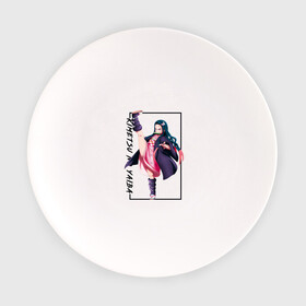 Тарелка с принтом Незуко Камадо,  клинок, рассекающий демонов в Кировске, фарфор | диаметр - 210 мм
диаметр для нанесения принта - 120 мм | chibi | cute | милый | няша | пингвин | пингвинчик | чиби