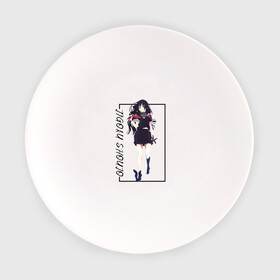 Тарелка с принтом Энма Аи Адская девочка в Кировске, фарфор | диаметр - 210 мм
диаметр для нанесения принта - 120 мм | Тематика изображения на принте: chibi | cute | panda | милый | няша | панда | пандочка | чиби