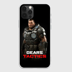 Чехол для iPhone 12 Pro с принтом GEARS TACTICS в Кировске, силикон | область печати: задняя сторона чехла, без боковых панелей | action | game gears tactics | gears tactics | gears tactics xbox | xbox | битва gears tactics | воин | гирс тактикс | игра | игра gears tactics | иксбокс | логотип | механизмы тактики | оружие | персонажи gears tactics | солдат | сражение | ч