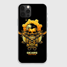 Чехол для iPhone 12 Pro с принтом Gears Tactics в Кировске, силикон | область печати: задняя сторона чехла, без боковых панелей | action | game gears tactics | gears tactics | gears tactics xbox | xbox | битва gears tactics | воин | гирс тактикс | игра | игра gears tactics | иксбокс | логотип | механизмы тактики | оружие | персонажи gears tactics | солдат | сражение | ч