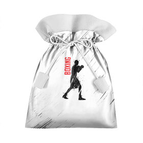 Подарочный 3D мешок с принтом Бокс в Кировске, 100% полиэстер | Размер: 29*39 см | boxing | боец | бои | бокс | боксер | единоборства | спорт | стойка | тренировка