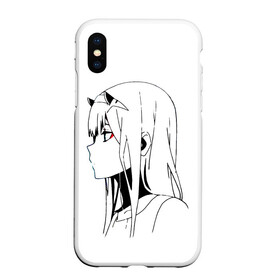 Чехол для iPhone XS Max матовый с принтом ZeroTwo (Darling in the Franx) в Кировске, Силикон | Область печати: задняя сторона чехла, без боковых панелей | 002 | 02 | ahegao | anime | darling | franx | franxx | girl | girls | in | senpai | the | two | waifu | zero | zerotwo | аниме | ахегао | вайфу | девушка | семпай | сенпай | тян