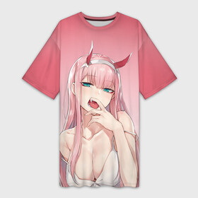 Платье-футболка 3D с принтом Sexy 02 в Кировске,  |  | 002 | 02 | ahegao | anime | darling | franx | franxx | girl | girls | in | senpai | the | two | waifu | zero | zerotwo | аниме | ахегао | вайфу | девушка | семпай | сенпай | тян