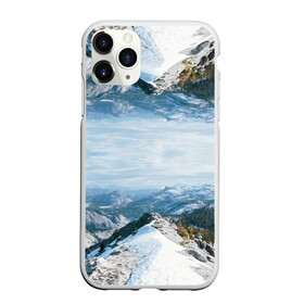 Чехол для iPhone 11 Pro Max матовый с принтом СНЕЖНЫЕ ГОРЫ ЗЕРКАЛО в Кировске, Силикон |  | mountain | альпы | в горах | вечер | вид | гора | горные | горы | закат | зима | красивый | лето | лыжи | пейзаж | природа | снег | снежные | сноуборд