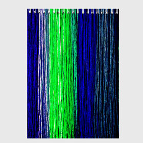 Скетчбук с принтом GD в Кировске, 100% бумага
 | 48 листов, плотность листов — 100 г/м2, плотность картонной обложки — 250 г/м2. Листы скреплены сверху удобной пружинной спиралью | bright | colorful | fabric | texture | разноцветный | текстура | ткань | яркий