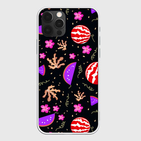 Чехол для iPhone 12 Pro Max с принтом Watermelons в Кировске, Силикон |  | berries | pattern | patterns | red watermelon | watermelons | арбузы | красный арбуз | паттерн | узоры | ягоды