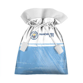 Подарочный 3D мешок с принтом MANCHESTER CITY Манчестер Сити в Кировске, 100% полиэстер | Размер: 29*39 см | city | club | footbal | logo | manchester | знак | клуб | логотип | логотипы | манчестер | символ | символы | сити | форма | футбол | футбольная | футбольный